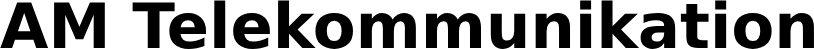 Logo AM Telekommunikation